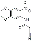 2-CYANO-N-(7-NITRO-2,3-DIHYDRO-BENZO[1,4]DIOXIN-6-YL)-ACETAMIDE Struktur