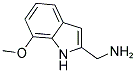 [(7-METHOXY-1H-INDOL-2-YL)METHYL]AMINE Struktur