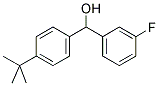 4-TERT-BUTYL-3'-FLUOROBENZHYDROL Struktur