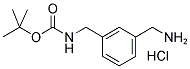 3-(BOC-AMINOMETHYL)-BENZYLAMINE HYDROCHLORIDE Struktur