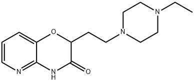 2-[2-(4-ETHYLPIPERAZINO)ETHYL]-2H-PYRIDO[3,2-B][1,4]OXAZIN-3(4H)-ONE Struktur