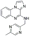 N-[(5-METHYLPYRAZIN-2-YL)METHYL]IMIDAZO[1,2-A]QUINOXALIN-4-AMINE Struktur