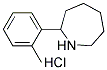 2-(2-METHYLPHENYL)AZEPANE HYDROCHLORIDE Struktur