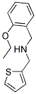 1-(2-ETHOXYPHENYL)-N-(THIEN-2-YLMETHYL)METHANAMINE Struktur
