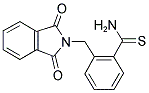 2-(PHTHALIMIDO-METHYL)-THIOBENZAMIDE Struktur