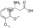 (R)-3-AMINO-3-(2,3-DIMETHOXY-PHENYL)-PROPIONIC ACID Struktur