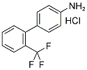 2'-TRIFLUOROMETHYL-BIPHENYL-4-YLAMINE HYDROCHLORIDE Struktur