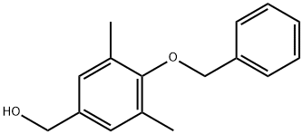 (4-BENZYLOXY-3,5-DIMETHYL-PHENYL)-METHANOL Struktur