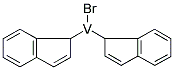 BROMOBIS(INDENYL)VANADIUM (III) Struktur