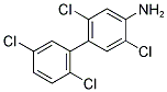 4-AMINO-2,2',5,5'-TETRACHLOROBIPHENYL Struktur