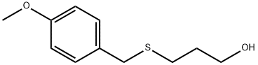 3-HYDROXYPROPYL P-METHOXYBENZYL THIOETHER Struktur