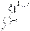 [4-(2,4-DICHLORO-PHENYL)-THIAZOL-2-YL]-PROPYL-AMINE Struktur