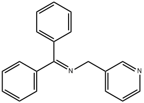 N-(DIPHENYLMETHYLENE)-N-[(5-METHYLPYRIDIN-3-YL)METHYL]AMINE Struktur