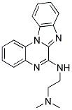 N,N-DIMETHYL-N'-(5,7,11B-TRIAZA-BENZO[C]FLUOREN-6-YL)-ETHANE-1,2-DIAMINE Struktur