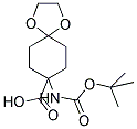 8-TERT-BUTOXYCARBONYLAMINO-1,4-DIOXA-SPIRO[4.5]DECANE-8-CARBOXYLIC ACID Struktur