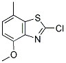 2-CHLORO-4-METHOXY-7-METHYL-1,3-BENZOTHIAZOLE Struktur