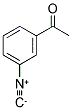 1-(3-ISOCYANOPHENYL)ETHANONE Struktur