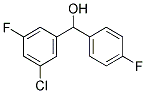 3-CHLORO-4',5-DIFLUOROBENZHYDROL Struktur