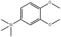 1-(TRIMETHYLSILYL)-3,4-DIMETHOXYBENZENE Struktur