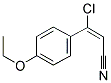 3-CHLORO-3-(4-ETHOXYPHENYL)ACRYLONITRILE Struktur