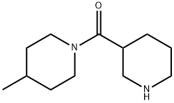 (4-METHYL-PIPERIDIN-1-YL)-PIPERIDIN-3-YL-METHANONE Struktur