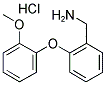 2-(2-METHOXYPHENOXY)BENZYLAMINE HYDROCHLORIDE Struktur