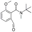 N-(TERT-BUTYL)-2-FORMYL-6-METHOXY-N-METHYLBENZAMIDE Struktur