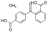 2,4'-CARBONYLDIBENZOIC ACID MONOHYDRATE Struktur