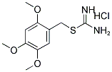 2-(2,4,5-TRIMETHOXY-BENZYL)-ISOTHIOUREA,HYDROCHLORIDE Struktur