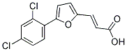 3-[5-(2,4-DICHLORO-PHENYL)-FURAN-2-YL]-ACRYLIC ACID Struktur