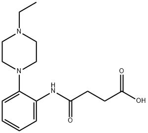 N-[2-(4-ETHYL-PIPERAZIN-1-YL)-PHENYL]-SUCCINAMIC ACID Struktur