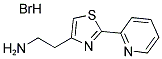 2-[2-(2-PYRIDINYL)-1,3-THIAZOL-4-YL]-1-ETHANAMINE-HYDROBROMIDE Struktur