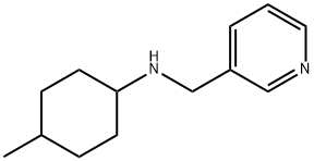 (4-METHYL-CYCLOHEXYL)-PYRIDIN-3-YLMETHYL-AMINE Struktur