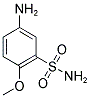 5-AMINO-2-METHOXY-BENZENESULFONAMIDE Struktur