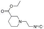 ETHYL 1-(2-ISOCYANOETHYL)-PIPERIDINE-3-CARBOXYLATE Struktur