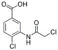 4-CHLORO-3-[(CHLOROACETYL)AMINO]BENZOIC ACID Struktur