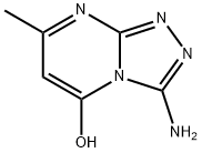 3-AMINO-7-METHYL-[1,2,4]TRIAZOLO[4,3-A]PYRIMIDIN-5-OL Struktur