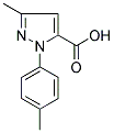 3-METHYL-1-P-TOLYL-1H-PYRAZOLE-5-CARBOXYLIC ACID Struktur