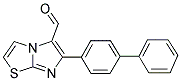 6-BIPHENYL-4-YL-IMIDAZO[2,1-B]THIAZOLE-5-CARBALDEHYDE Struktur