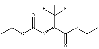 ETHYL 2-[ETHOXYCARBONYLIMINO]-3,3,3-TRIFLUORO-PROPIONATE Struktur