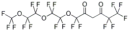 OCTADECAFLUORO-7,10,13-TRI-OXA-3,5-TETRADECANEDIONE Structure