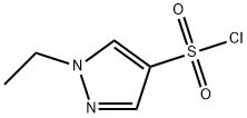 1-ETHYL-1H-PYRAZOLE-4-SULFONYL CHLORIDE Struktur