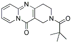 2-(2,2-DIMETHYLPROPANOYL)-1,2,3,4-TETRAHYDRO-11H-DIPYRIDO[1,2-A:4',3'-D]PYRIMIDIN-11-ONE Struktur