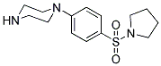 1-[4-(PYRROLIDINE-1-SULFONYL)-PHENYL]-PIPERAZINE Struktur