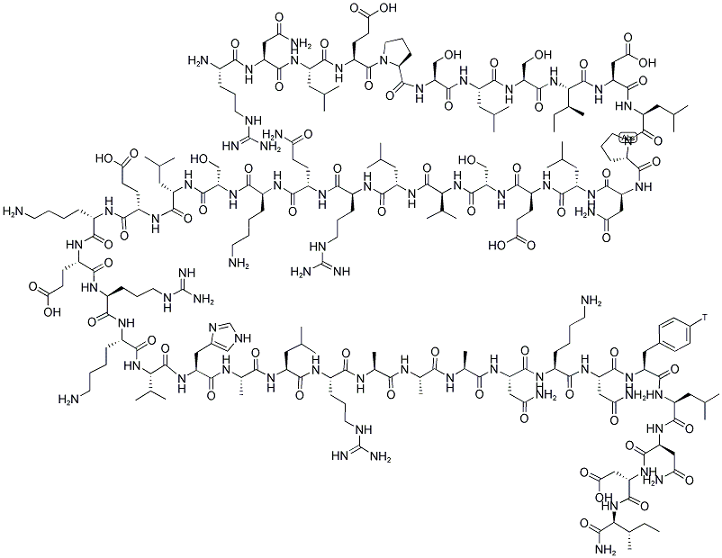 DIURETIC HORMONE ANALOGUE, [3H] Struktur