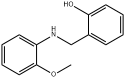 2-[(2-METHOXY-PHENYLAMINO)-METHYL]-PHENOL Struktur