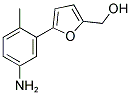 [5-(5-AMINO-2-METHYL-PHENYL)-FURAN-2-YL]-METHANOL Struktur