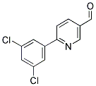 6-(3,5-DICHLORO-PHENYL)-PYRIDINE-3-CARBALDEHYDE Struktur