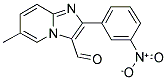 6-METHYL-2-(3-NITRO-PHENYL)-IMIDAZO[1,2-A]-PYRIDINE-3-CARBALDEHYDE Struktur