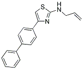 N-ALLYL-4-(1,1'-BIPHENYL-4-YL)-1,3-THIAZOL-2-AMINE Struktur